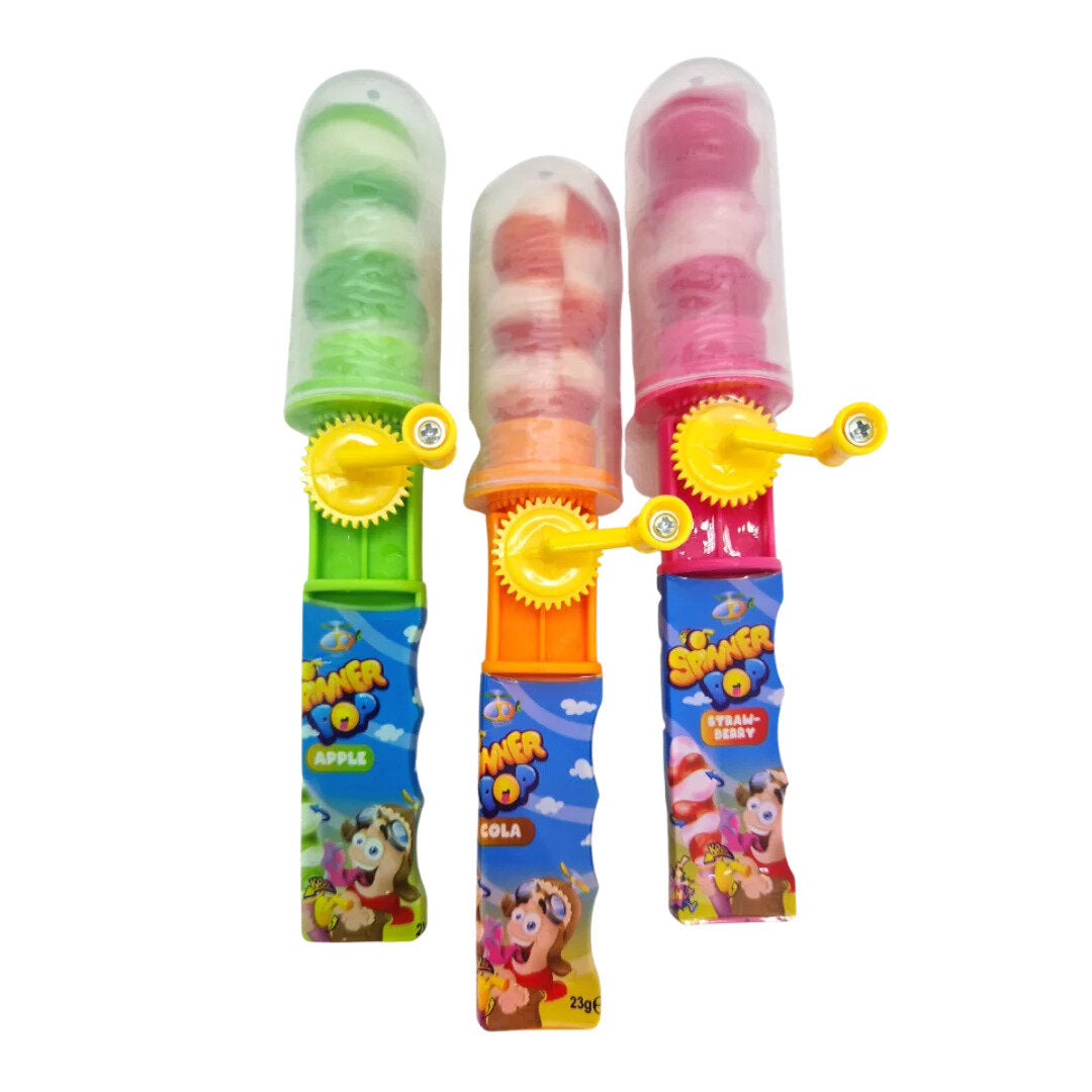 Spinner Pop Lutscher 15 Stück Display (15x23g)